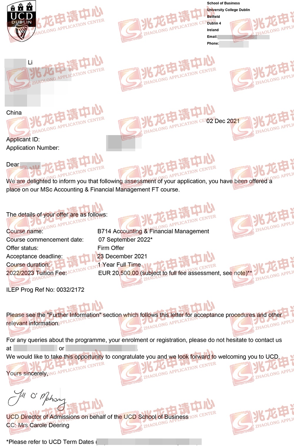 李xintong-UCD硕士会计与金融管理无条件offer-兆龙留学.jpg